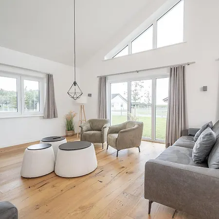 Tatil Evi Xxl-holzhaus Mit Sauna & Grossem Garten *