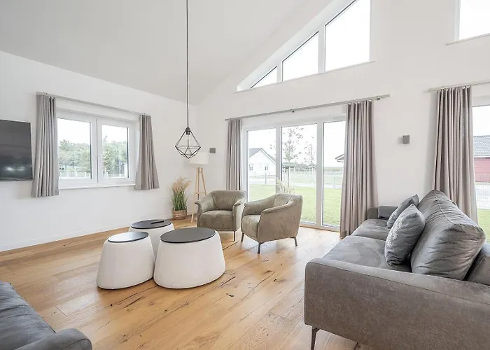 別荘 Xxl-holzhaus Mit Sauna & Grossem Garten *